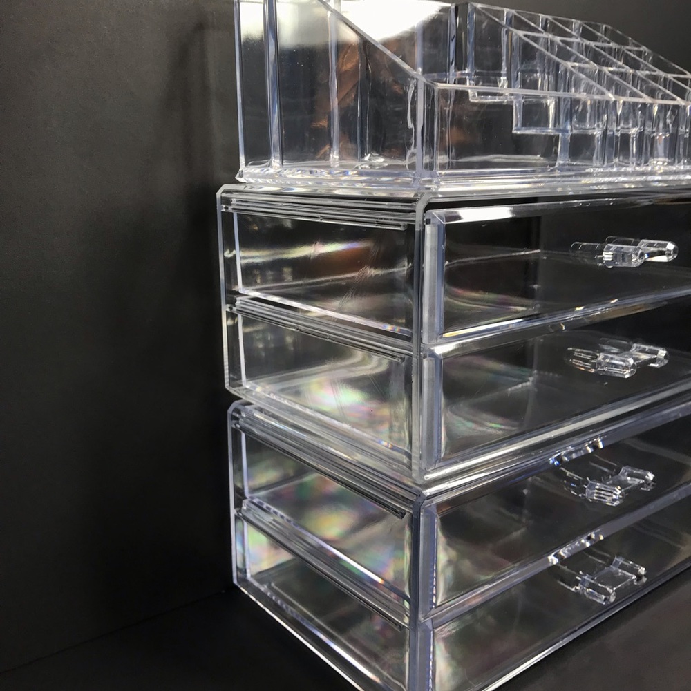 ONE LEFT!🌟 ACRYLIC MAKEUP DRAWER ORGANIZER SET 3 - Picture 6 of 7